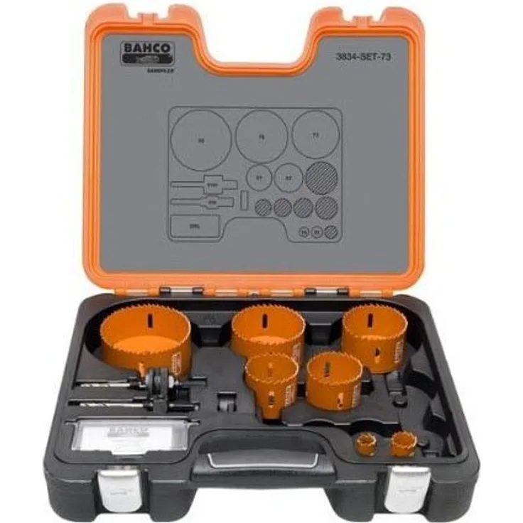 Bahco Lochsägen-Satz 10-Tlg 3834-SET-73-22-68