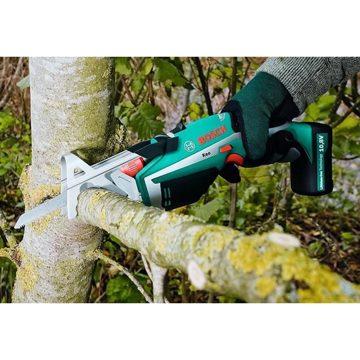 Bosch Akku Gartensäge Keo Basic (Lithium-Ionen-Akku, 10,8 Volt, im Karton) – Bild 2