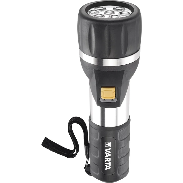 Varta Taschenlampe LED Day Light 2D (Schwarz, Silber) – Bild 2