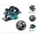 Makita DCS 553 Z 18 V Li-Ion Akku Metall Handkreissäge 150 mm + 2x Sägeblatt für Metall - ohne Akku, ohne Ladegerät
