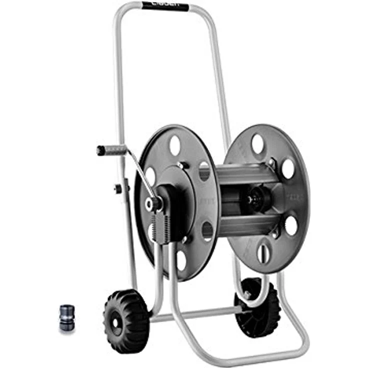 Claber 8891 Metal 60 Cart, schwarz-orange-grau Bewässerungszubehör – Bild 1