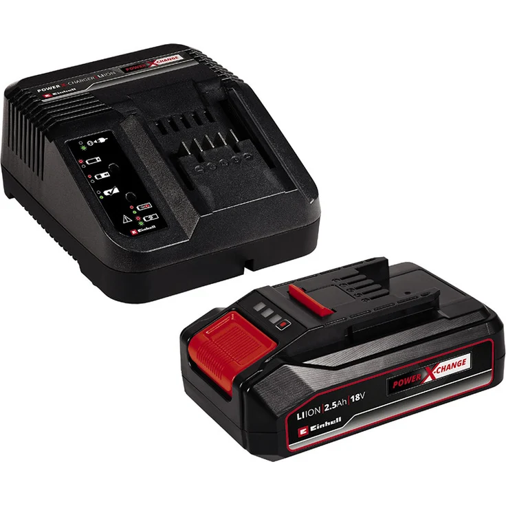 Einhell Power X-Change PXC Werkzeugakku 18 V / 2,5 Ah + Ladegerät 720 W, Starter-Set – Bild 1