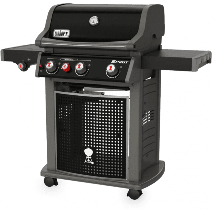 Weber Spirit Classic E-330 GBS  Gasgrill Schwarz, 3+1 Brenner, Maße 160 x 132 x 82 cm, 6-8 Personen (46416079) – Bild 2