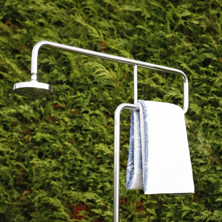 Dusche TROMBONE Edelstahl poliert - Ideal