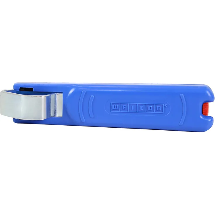 WEICON 50053116 Kabelmesser No.C 4-16 Abisolierer & Entmantler für Kabel zwischen 4-16mm, Blau-Rot, 135mm