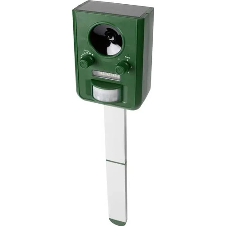 Gardigo Solar Tiervertreiber Multifrequenz, LED-Licht Wirkungsbereich 100m² 1St. – Bild 1