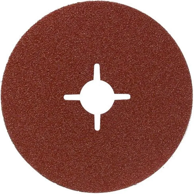 Bosch DIY Fiberschleifscheibe für Winkelschleifer verschiedene Materialien, 5 Stück, Durchmesser 125 mm, Körnung 100