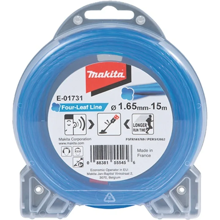 Makita Mähfaden Four Leaf 1,65 mm, 15 m E-01731
