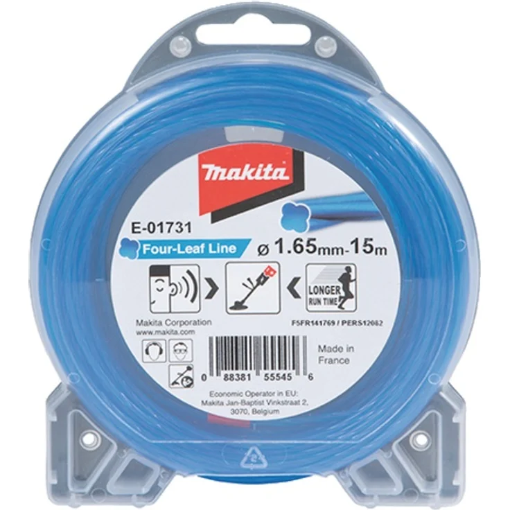 Makita Mähfaden Four Leaf 1,65 mm, 15 m E-01731