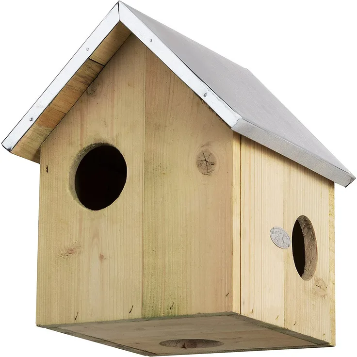 Eichhörnchenhaus Kobel Nistkasten Futterhaus für Eichhörnchen Holz 29cm - Preisvergleich