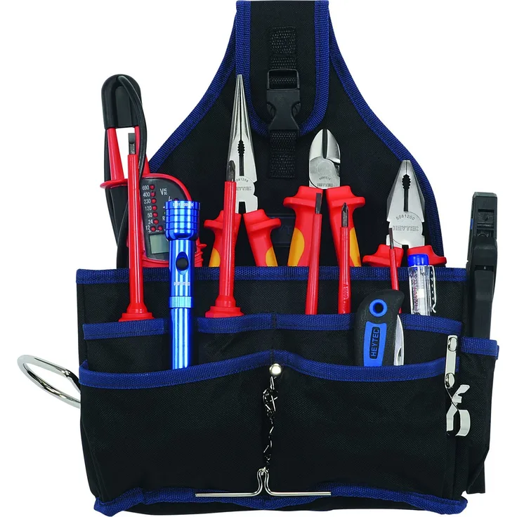 Heytec Heyco 50849001400 VDE-Elektrikersatz in Gürteltasche, 13-teilig