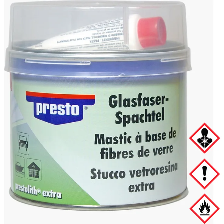 Presto presto Glasfaserspachtel 1000g 601112 Universalspachtel