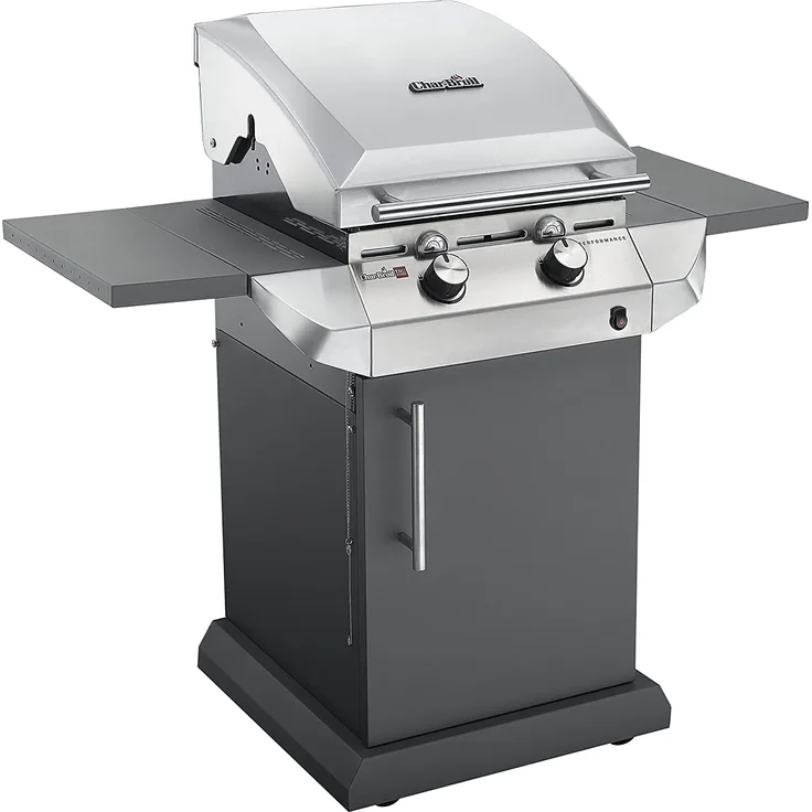 Char-Broil Performance Series T22G - 2 Brenner Gasgrill, Schwarz-Edelstahl.