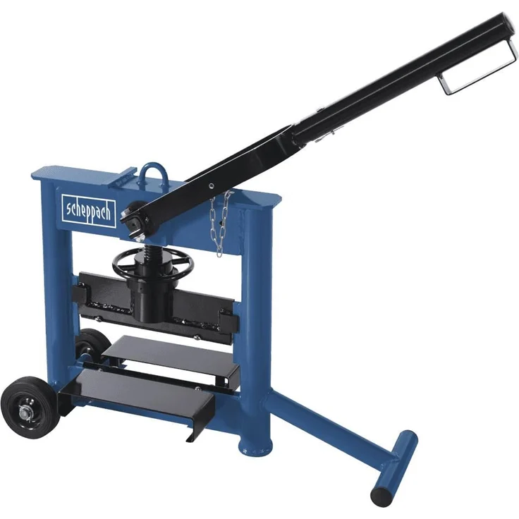 Scheppach Steintrenner HSC130 Steinknacker | Schnitthöhe 25mm bis 140mm | Schnittlänge 330mm | Tischhöhe 120mm | inkl. langlebige Wendemesser – Bild 1