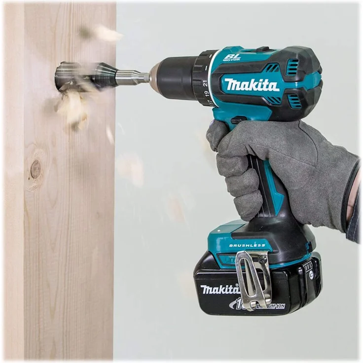 Makita DDF485RTJ Akku-Bohrschrauber, 18 V, 5 Ah, 50 Nm Drehmoment, mit 2 Akkus, Ladegerät und Transportkoffer – Bild 7