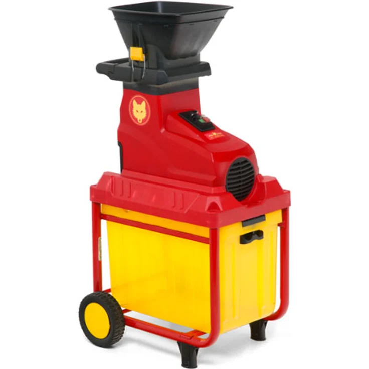 WOLFGarten Leisehäcksler SDL 2800 EVO 24AC7G1C650 2800 W Walzen-Häcksler Materialstärke 45 mm 98 dB Transportgriff – Bild 1