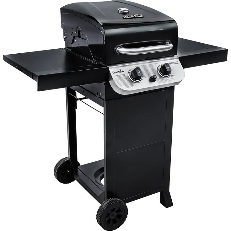 Char-Broil 210 B Convective Gasgrill, 2 Brenner, schwarz – Bild 1