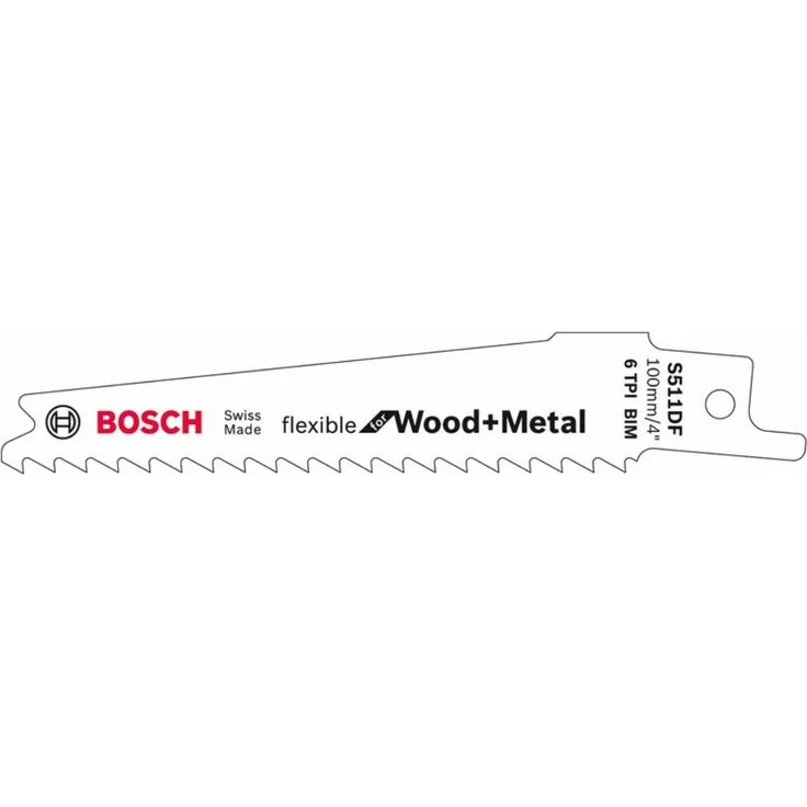 Bosch Professional Säbelsägeblatt S 511 DF, Flexible für Wood and Metal, 2-er Pack, 2608657722 – Bild 1