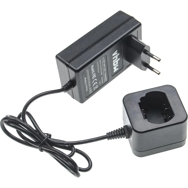 vhbw Ladegerät kompatibel mit Dewalt DCB095, DCF680, DCF680N1, DCF680N2, DCF682, DCL023, DW4390 Werkzeug Li-Ion-Akkus