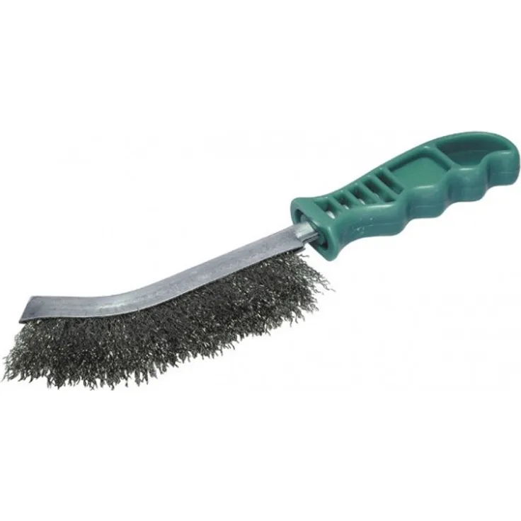 wolfcraft 1 Handdrahtbürste mit Kusto Griff VA