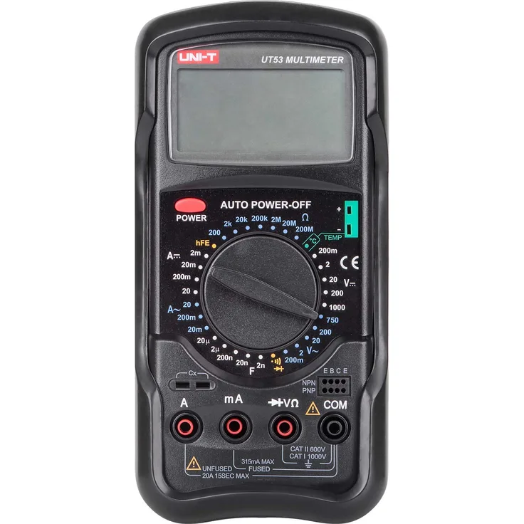 UNI-T Digital UT 53 Multimeter, Messgerät MIE0016 - UT53