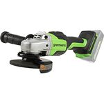 Greenworks Akku-Winkelschleifer GD24SAG Li-Ion 24 V 10.500 Umdrehungen Minute 125mm Scheibendurchmes