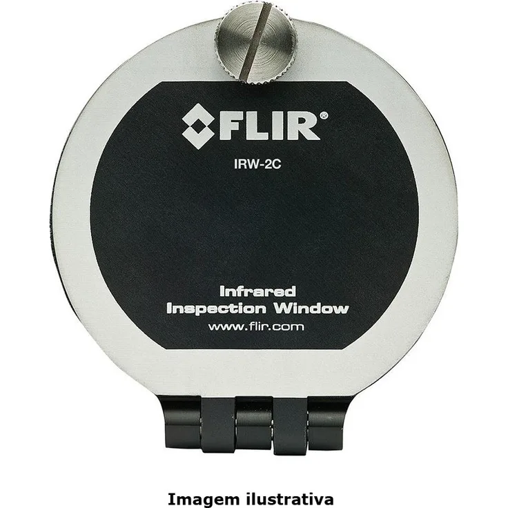 FLIR IR Window Stainless 2 inch Infrarot-Inspektionsfenster mit PIRma-Lock