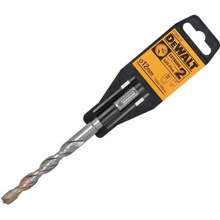 Dewalt SDS-Plus Hammerbohrer-Schlagbohrer EXTREME 2 (7x210x150 mm, für den Dauereinsatz in härtestem Beton, Mauerwerk, Natur- und Kusntstein) DT9526-QZ