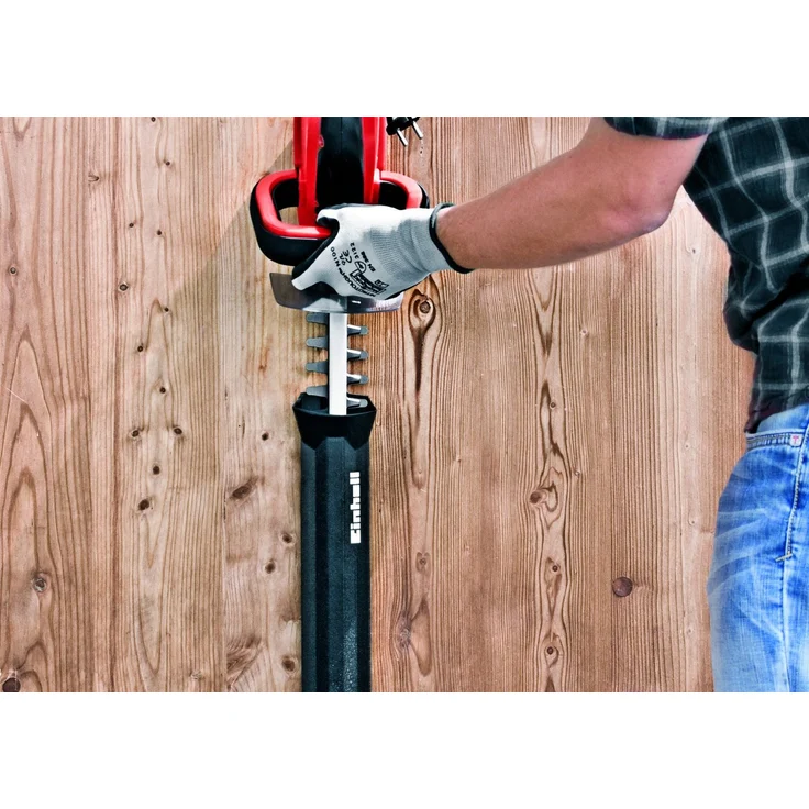 Einhell Elektro-Heckenschere GC-EH 4550 (450 Watt, 500 mm Schnittlänge, 16 mm Zahnabstand, geringes Gewicht, inkl. Alu-Messerabdeckung) – Bild 7