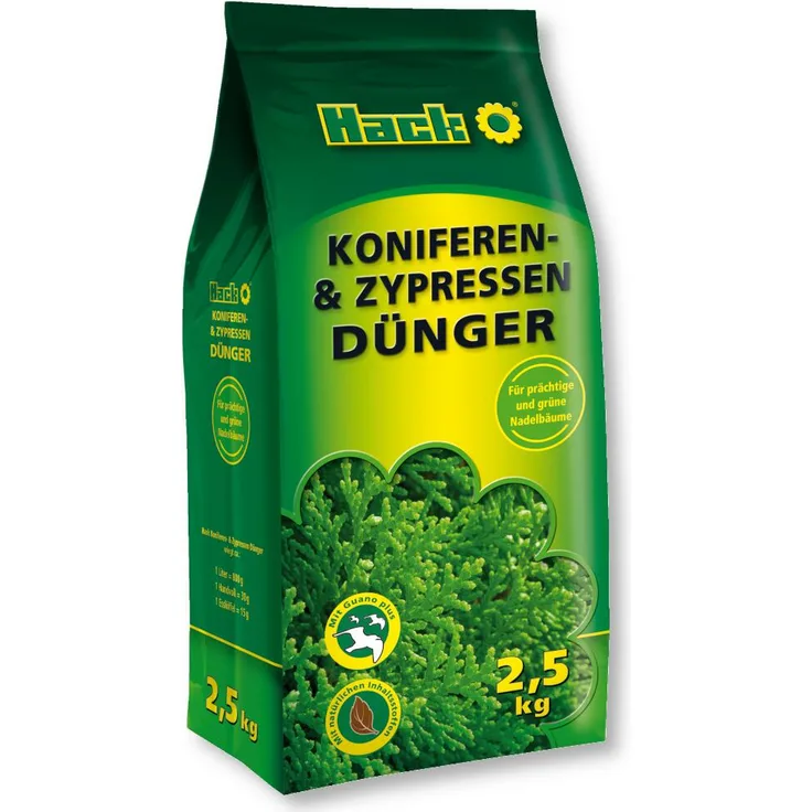 HACK Koniferen- und Zypressendünger, 2,5 kg