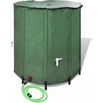 VidaXL Wasserspeicher Regentonne Wassertank 250L klappbar