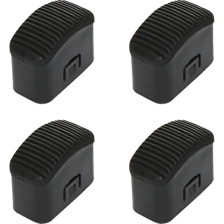 Hailo Fuß-Set in schwarz für Klapptritt Hailo Step-ke-L90