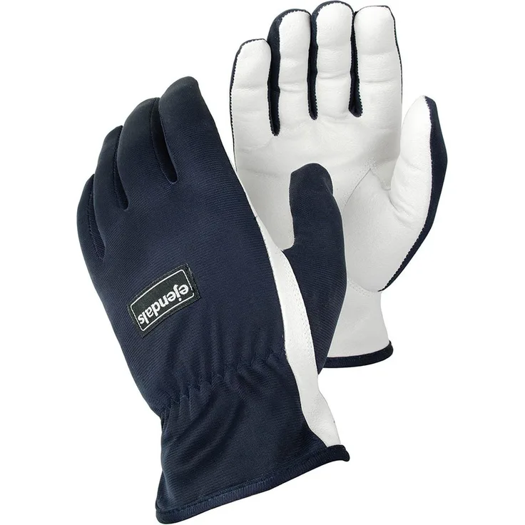 Ejendals Lederhandschuh Tegera 124, Größe 11, 1 Stück, blau / weiß, 124-11