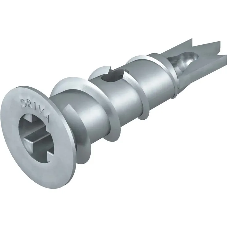 Obo-bettermann Stecksystem. - Dübel 910 für Gipskarton, Durchmesser 12 mm, Durchmesser 12 x 30 mm, verzinkt