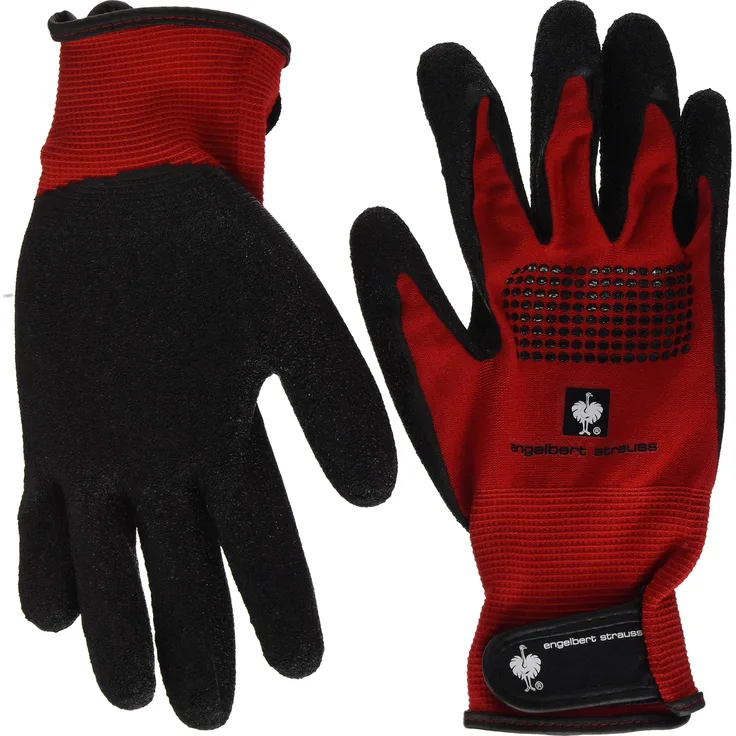 Engelbert Strauss Latex-Strickhandschuhe Techno Grip S-XXL (L)