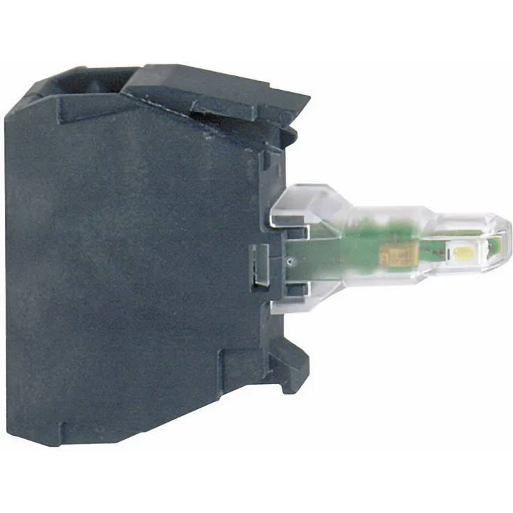 Schneider Electric ZBVB1 LED-Element mit Lampenfassung Weiß 24 V/DC, 24 V/AC