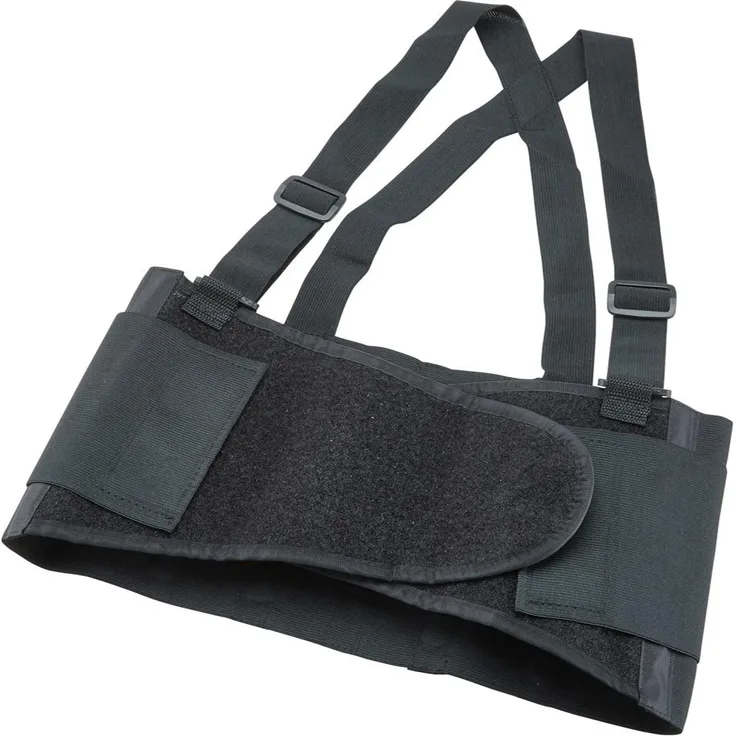 Rückenstützgurt schwarz, Kleidergröße : L, Hüftumfang : 91-119 cm