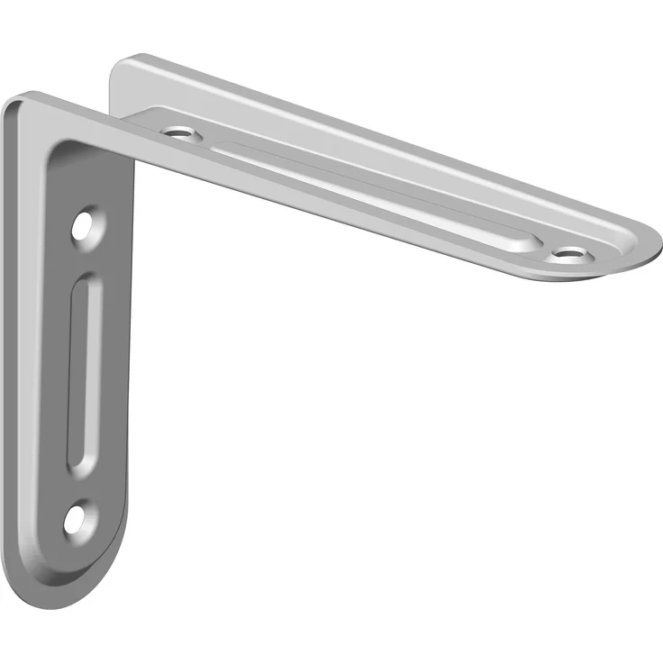 Element System 18133-00149 Regalkonsole Arena-Regalträger - 5 Größen - 3 Farben - 2 Stück-weiß - 120 x 170 mm, 120x170 mm – Bild 1