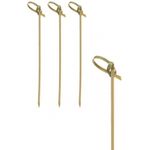 Papstar Knoten Grillspieße, Bambus, 6 cm, 250 Stück, 16769