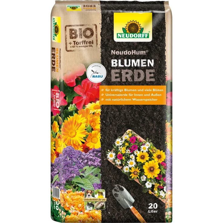 Neudorff NeudoHum BlumenErde 20 Liter – Bild 1