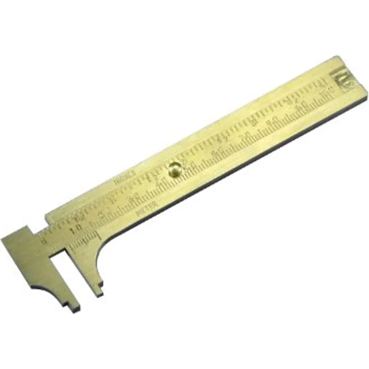 Modelcraft Schieblehre 100 mm Messing
