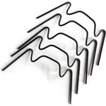 Vitavia Gewächshausklammern Schwarz 20 Stück 