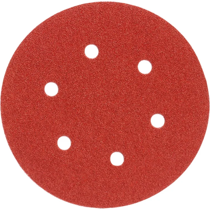 Norton Set mit 15 Schleifer-Scheiben 150 mm kletthaftend Körnung 80