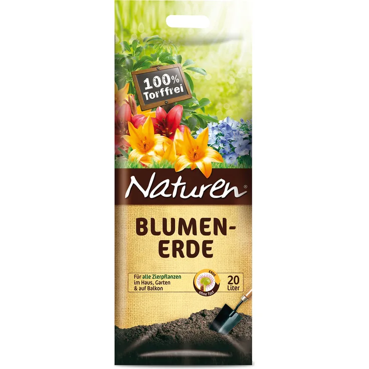 Substral Naturen Blumenerde ohne Torf 20 Liter