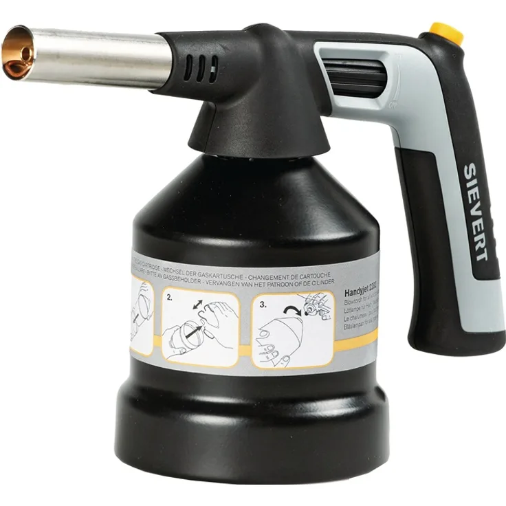 Lötlampe Handyjet 2283 o.Stechkartusche 140 g-h 1,8 kW SIEVERT