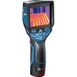 Bosch Professional 12V System Wärmebildkamera GTC 400 C (1x Akku 12V + Ladegerät, mit App-Funktion, Temperaturbereich: 10 °C bis +400 °C, Auflösung: 160 x 120 Pixel, in L-Boxx)