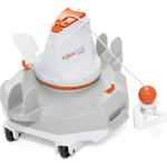 Bestway 58620 Poolroboter Flowclear akkubetriebener Poolsauger AquaGlide Roboter Bodensauger 2,2 l Fangkorb, bis 40 min Laufzeit, 4,7 kg bis 20 m² Pools kabellos