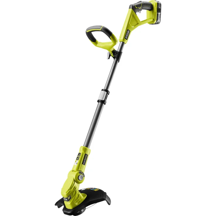 Ryobi Rasentrimmer 18V, Schnittbreite 25-30 cm, mit Teleskopstil, mit Akku 2,5 Ah und Ladegerät RLT183225F – Bild 1