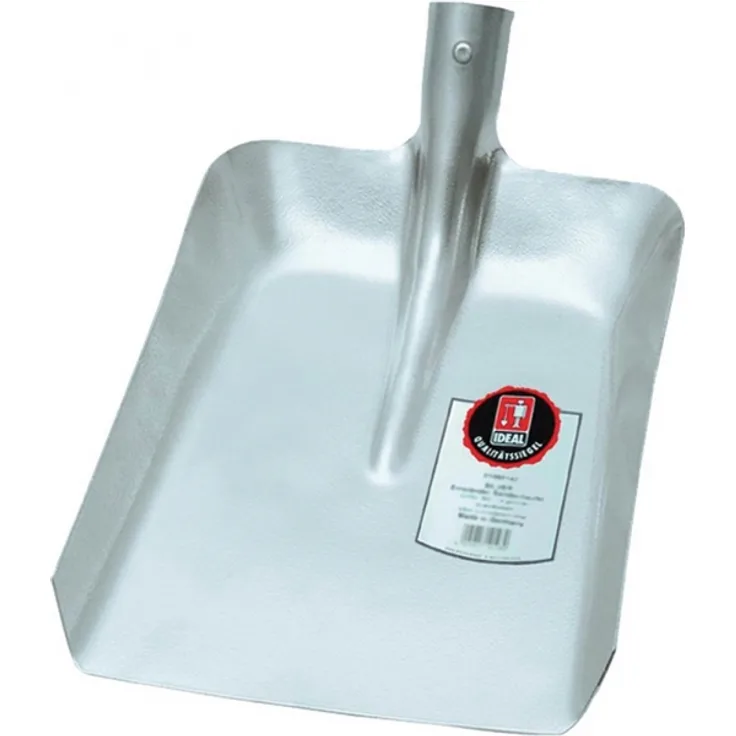 Ideal Randschaufel, Silber pulverbeschichtet, Größe 7, 37 x 31 cm