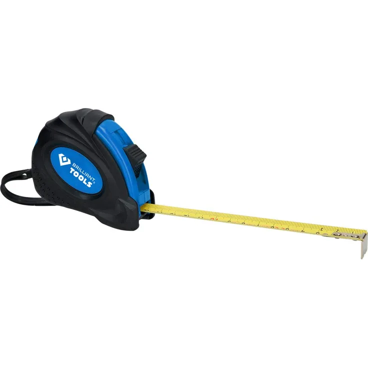 BRILLIANT TOOLS BT111903 Massband, Schwarz Blau, 1-Tlg